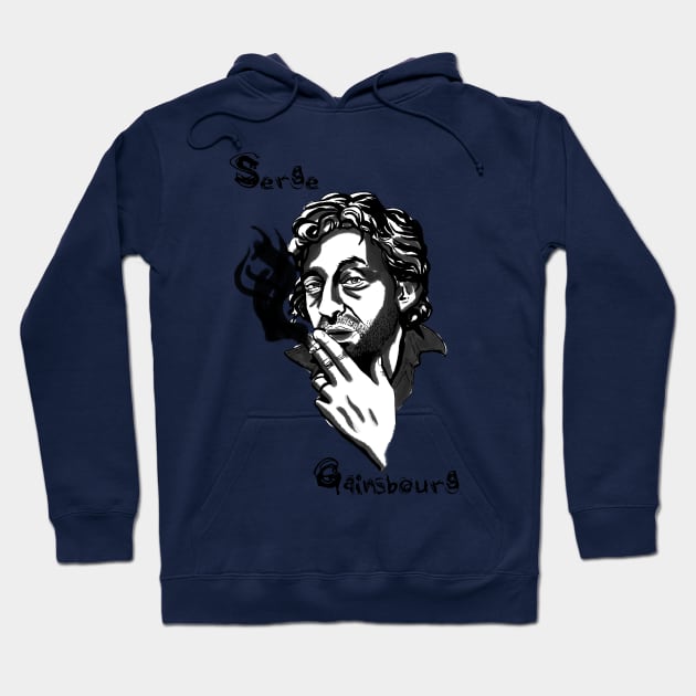 Serge Gainsbourg Hoodie by HelenaCooper